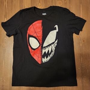 Marvel Comics Spiderman Boys Size XL Venom Shirt UNIQUE T-Shirt Tee Gift